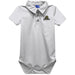 Wright State University Raiders Embroidered White Solid Knit Polo Onesie