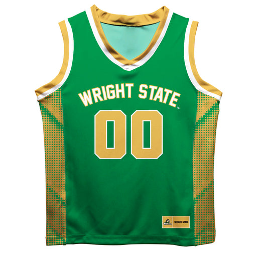 Wright State University Raiders Vive La Fete Game Day Green Boys Fashion Basketball Top