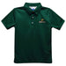 Wright State University Raiders Embroidered Hunter Green Short Sleeve Polo Box Shirt