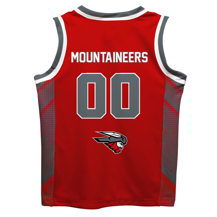 Western Colorado Mountaineer Vive La Fete Game Day Red Boys Fashion Basketball Top - Vive La Fête - Online Apparel Store