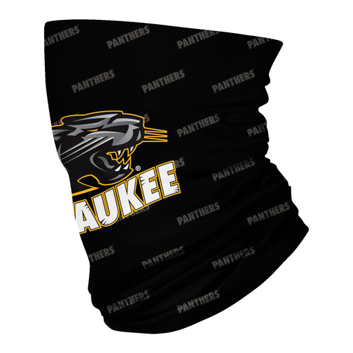 Wisconsin Milwaukee Panthers Neck Gaiter Black All Over Logo - Vive La Fête - Online Apparel Store