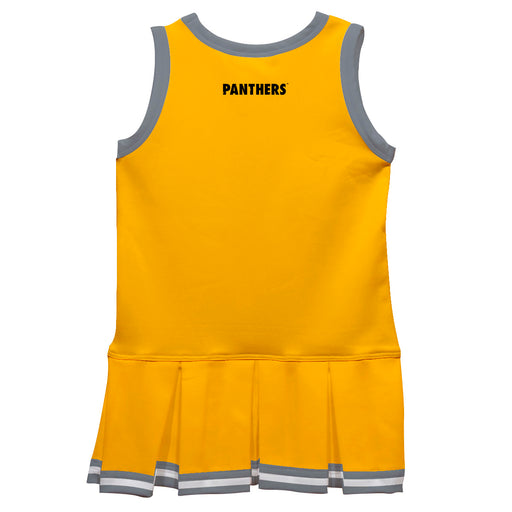 Milwaukee Panthers Vive La Fete Game Day Gold Sleeveless Cheerleader Dress - Vive La Fête - Online Apparel Store