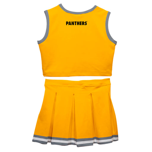 Milwaukee Panthers Vive La Fete Game Day Gold Sleeveless Cheerleader Set - Vive La Fête - Online Apparel Store