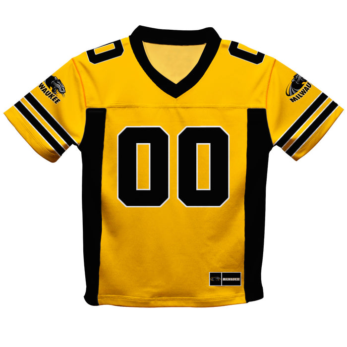 Wisconsin Milwaukee Panthers Vive La Fete Game Day Gold Boys Fashion Football T-Shirt