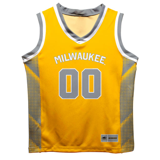 Wisconsin Milwaukee Panthers Vive La Fete Game Day Gold Boys Fashion Basketball Top