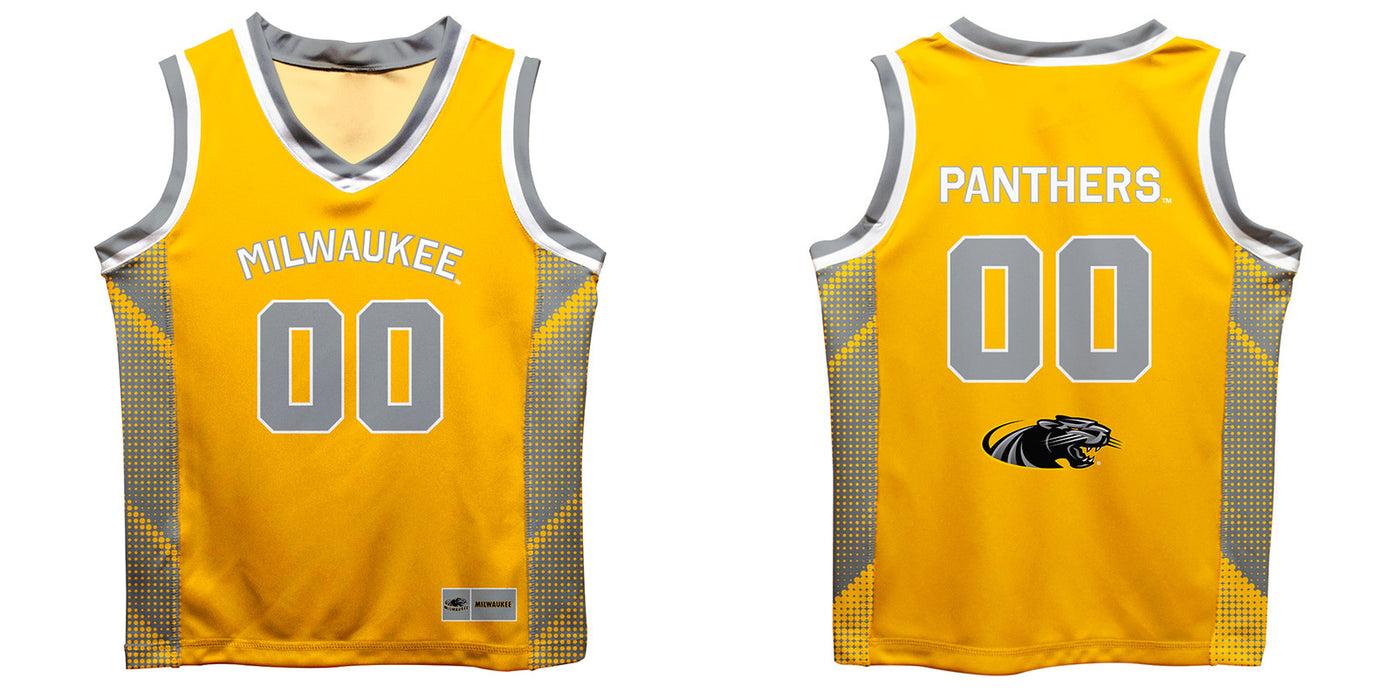Wisconsin Milwaukee Panthers Vive La Fete Game Day Gold Boys Fashion Basketball Top - Vive La Fête - Online Apparel Store