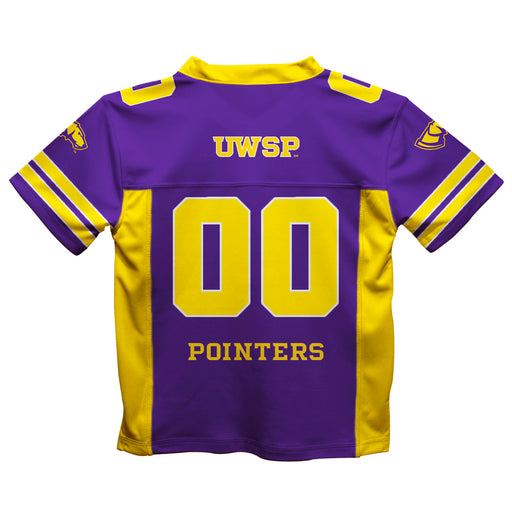 UWSP University of Wisconsin Stevens Point Pointers Vive La Fete Game Day Purple Boys Fashion Football T-Shirt - Vive La Fête - Online Apparel Store
