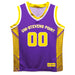 UWSP University of Wisconsin Stevens Point Pointers Vive La Fete Game Day Purple Boys Fashion Basketball Top