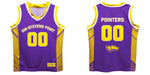 UWSP University of Wisconsin Stevens Point Pointers Vive La Fete Game Day Purple Boys Fashion Basketball Top - Vive La Fête - Online Apparel Store