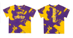 UWSP University of Wisconsin Stevens Point Pointers Vive La Fete Marble Boys Game Day Purple Short Sleeve Tee - Vive La Fête - Online Apparel Store