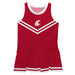 Washington State University WSU Cougars Vive La Fete Game Day Crimson Sleeveless Cheerleader Dress