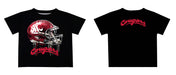 Washington State University WSU Cougars Original Dripping Football Helmet Crimson T-Shirt by Vive La Fete - Vive La Fête - Online Apparel Store