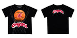Washington State University WSU Cougars Original Dripping Basketball Crimson T-Shirt by Vive La Fete - Vive La Fête - Online Apparel Store
