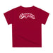 Washington State University WSU Cougars Original Dripping Basketball Crimson T-Shirt by Vive La Fete - Vive La Fête - Online Apparel Store