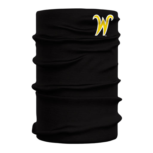 Wichita State University Shockers Neck Gaiter Solid Black - Vive La Fête - Online Apparel Store