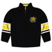 Wichita State Shockers WSU Vive La Fete Game Day Black Quarter Zip Pullover Stripes on Sleeves - Vive La Fête - Online Apparel Store