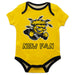 Wichita State University Shockers Vive La Fete Infant Game Day Gold Short Sleeve Onesie New Fan Mascot Bodysuit - Vive La Fête - Online Apparel Store