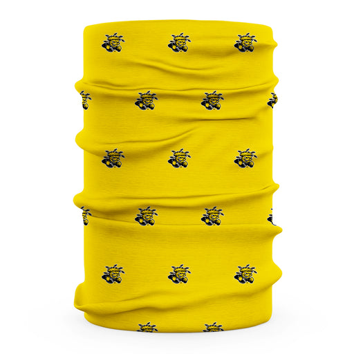 Wichita State Shockers WSU All Over Logo Game Day Collegiate Face Cover Soft 4-Way Stretch Two Ply Neck Gaiter - Vive La Fête - Online Apparel Store