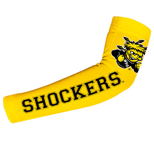 Wichita State Shockers WSU Vive La Fete Toddler Youth Women Game Day Solid Arm Sleeve Pair Primary Logo and Mascot