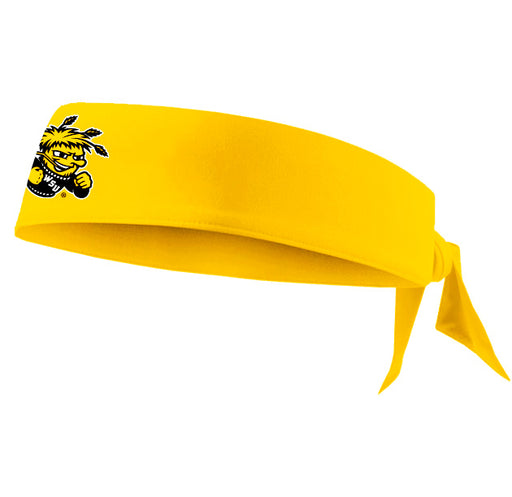 Wichita State Shockers WSU Vive La Fete Yellow Head Tie Bandana