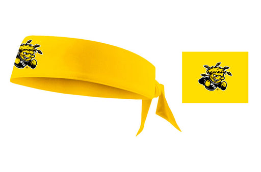 Wichita State Shockers WSU Vive La Fete Yellow Head Tie Bandana - Vive La Fête - Online Apparel Store