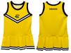 Wichita State Shockers WSU Vive La Fete Game Day Yellow Sleeveless Cheerleader Dress - Vive La Fête - Online Apparel Store