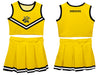 Wichita State Shockers WSU Vive La Fete Game Day Yellow Sleeveless Cheerleader Set - Vive La Fête - Online Apparel Store