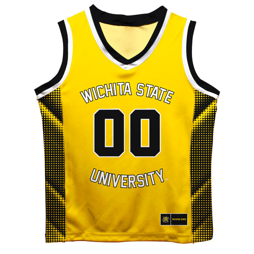 Wichita State Shockers WSU Vive La Fete Game Day Yellow Boys Fashion Basketball Top