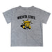 Wichita State Shockers WSU Vive La Fete Boys Game Day V2 Gray Short Sleeve Tee Shirt