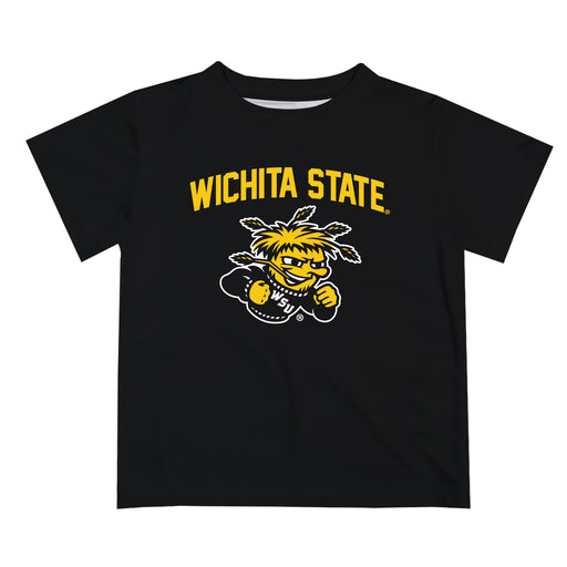 Wichita State Shockers WSU Vive La Fete Boys Game Day V2 Black Short Sleeve Tee Shirt