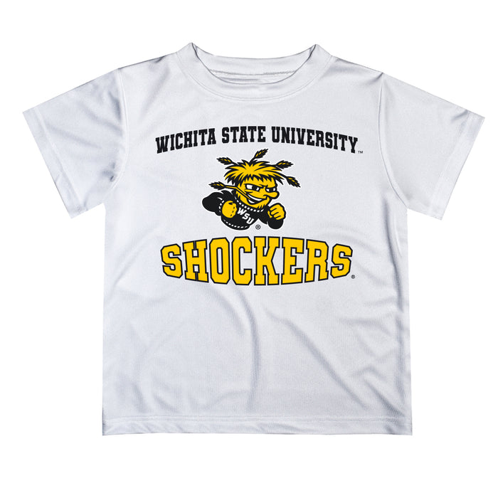 Wichita State Shockers WSU Vive La Fete Boys Game Day V3 White Short Sleeve Tee Shirt