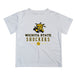Wichita State Shockers WSU Vive La Fete Soccer V1 White Short Sleeve Tee Shirt