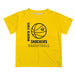 Wichita State Shockers WSU Vive La Fete Basketball V1 Yellow Short Sleeve Tee Shirt