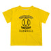 Wichita State Shockers WSU Vive La Fete Football V2 Yellow Short Sleeve Tee Shirt