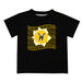 Wichita State Shockers WSU Vive La Fete Black Art V1 Short Sleeve Tee Shirt