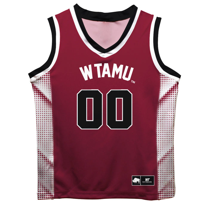 West Texas A&M Buffaloes Vive La Fete Game Day Maroon Boys Fashion Basketball Top