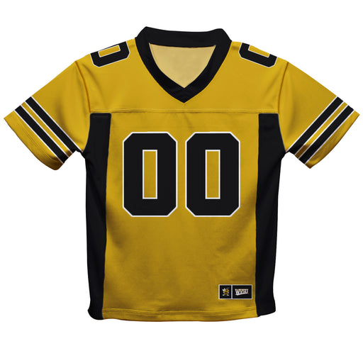 West Virginia Yellow Jackets WVSU Vive La Fete Game Day Gold Boys Fashion Football T-Shirt