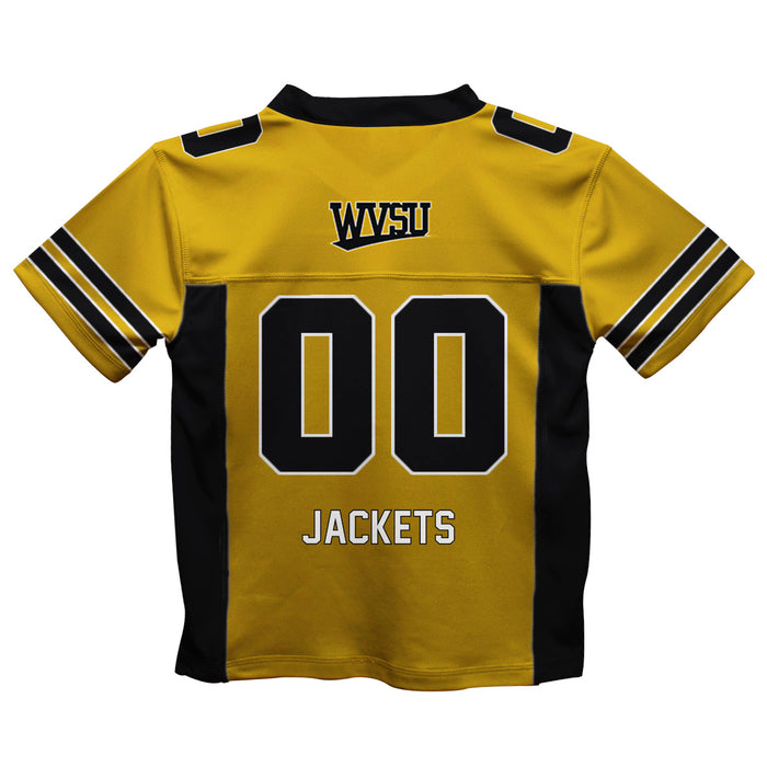 West Virginia Yellow Jackets WVSU Vive La Fete Game Day Gold Boys Fashion Football T-Shirt - Vive La Fête - Online Apparel Store