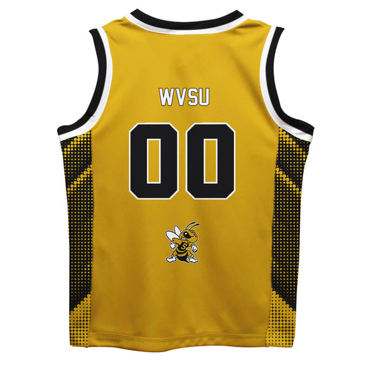 West Virginia Yellow Jackets WVSU Vive La Fete Game Day Gold Boys Fashion Basketball Top - Vive La Fête - Online Apparel Store