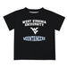 West Virginia Mountaineers Vive La Fete Boys Game Day V3 Black Short Sleeve Tee Shirt