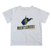 West Virginia Mountaineers Vive La Fete State Map White Short Sleeve Tee Shirt