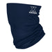 Xavier University Muskateers Vive La Fete Navy Game Day Collegiate Logo Face Cover Soft  Four Way Stretch Neck Gaiter - Vive La Fête - Online Apparel Store