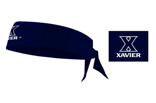 Xavier Musketeers Vive La Fete Blue Head Tie Bandana - Vive La Fête - Online Apparel Store