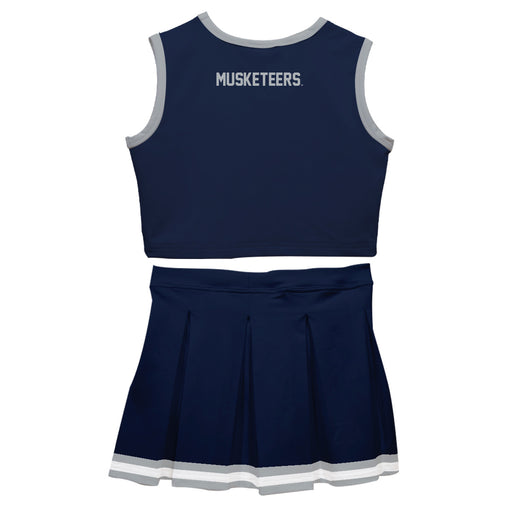Xavier University Musketeers Vive La Fete Game Day Blue Sleeveless Cheerleader Set - Vive La Fête - Online Apparel Store