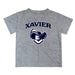 Xavier University Musketeers Vive La Fete Boys Game Day V2 Heather Gray Short Sleeve Tee Shirt