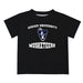 Xavier University Musketeers Vive La Fete Boys Game Day V3 Black Short Sleeve Tee Shirt