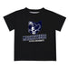 Xavier University Musketeers Vive La Fete State Map Black Short Sleeve Tee Shirt