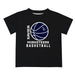 Xavier University Musketeers Vive La Fete Basketball V1 Black Short Sleeve Tee Shirt