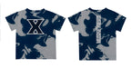 Xavier University Musketeers Vive La Fete Marble Boys Game Day Blue Short Sleeve Tee - Vive La Fête - Online Apparel Store