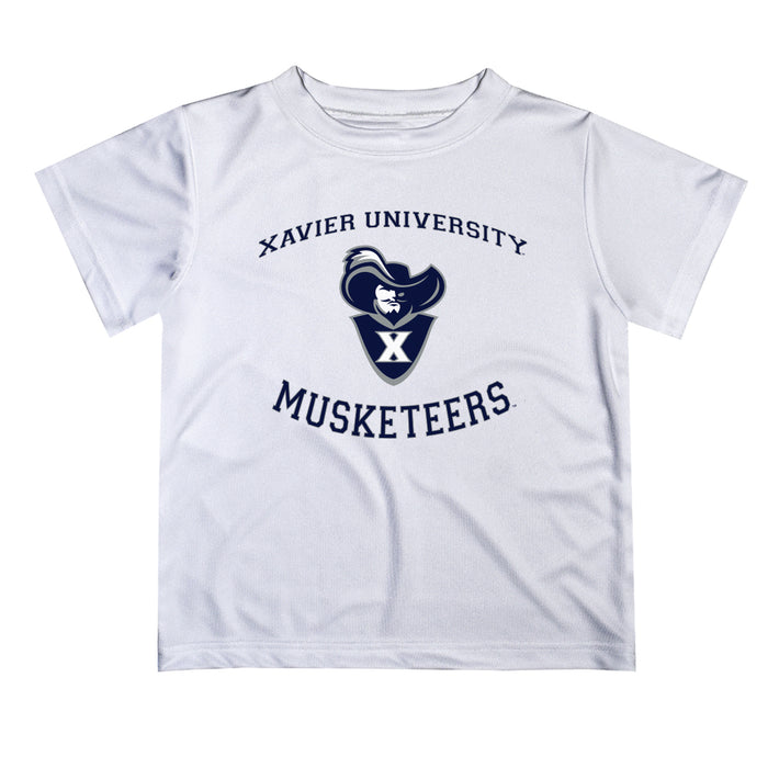 Xavier University Musketeers Vive La Fete Boys Game Day Gray Short Sleeve Tee Shirt - Vive La Fête - Online Apparel Store